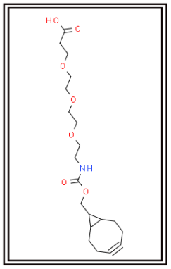 endo-BCN-PEG3-acid是一种基于PEG聚乙二醇的点击化学连接剂