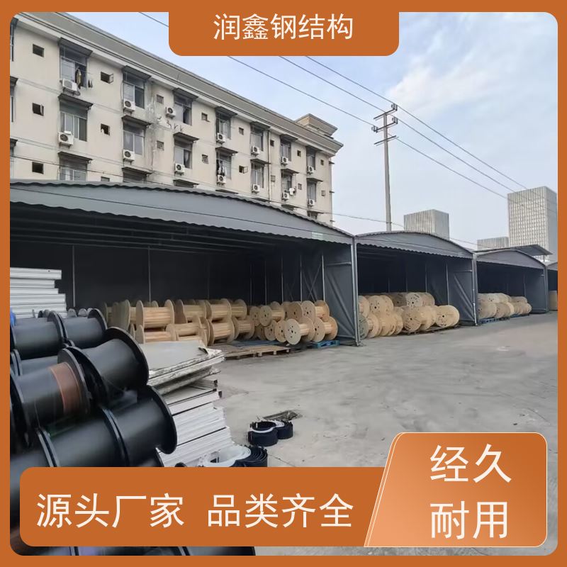 润鑫 防火阻燃 专业施工团队 电动手动 移动可伸缩雨篷