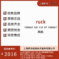 ruck 108667 GD 133 2P 230V风机带排气法兰