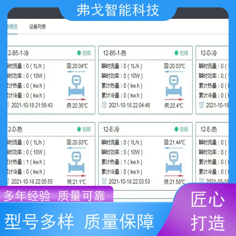 弗戈智能科技 海尔中央空调监控系统           实时监测空调能耗  免费设计明智智选