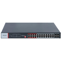 DS-3T0328HP  海康二层非网管百兆工业Hi-PoE交换机