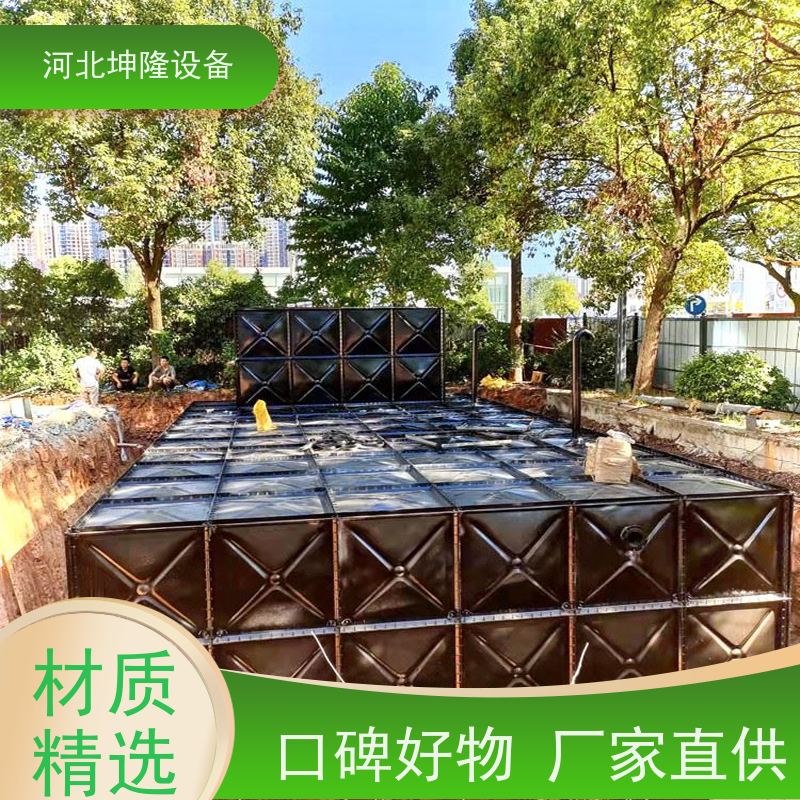 河北坤隆环保设备 贵州不锈钢水箱厂 源头厂家定制