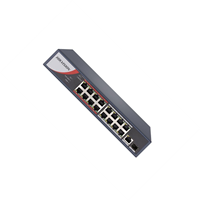 DS-3E1318SP-E  海康轻网管百兆低功率POE交换机