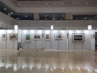 屏风展板制作   ，折叠书画展板出租，书画展展板出租租赁