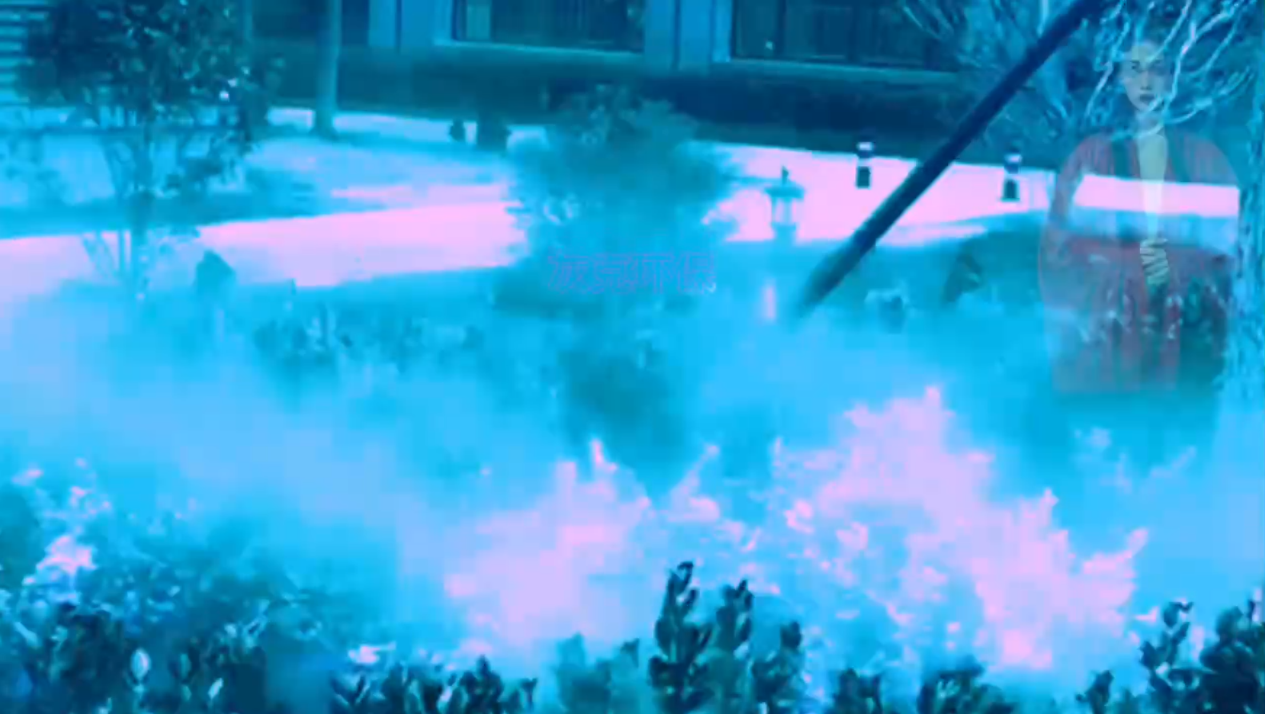 小區社區居民區霧森系統