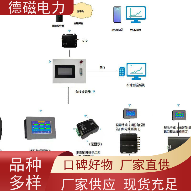 德磁电力 电容器开关柜 变压器光纤控制器  规格齐全