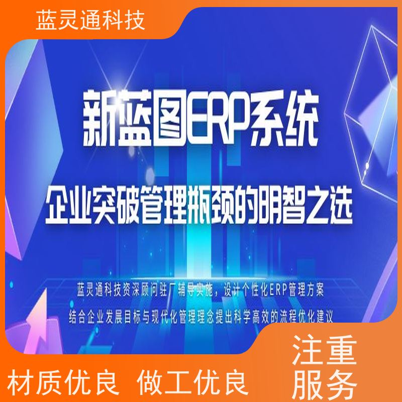 新蓝图ERP 工厂管理软件 高效实施 一步到位 高性价比