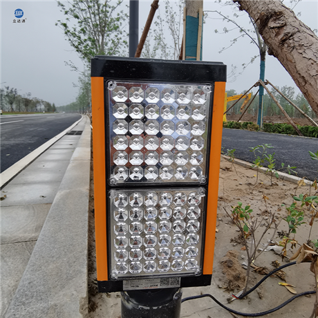 太阳能LED同步黄闪诱导单灯