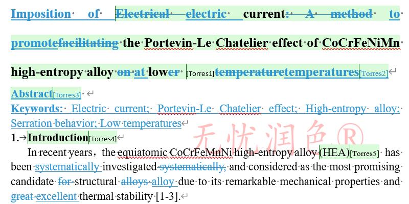 筑塔人sci论文润色 电池材料学术润色 多少钱