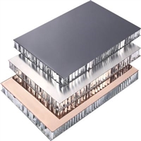 铝蜂窝板表面装饰不锈钢蜂窝板