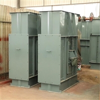 NE系列板链自动升降输送机 工地水泥干灰垂直斗式提升机