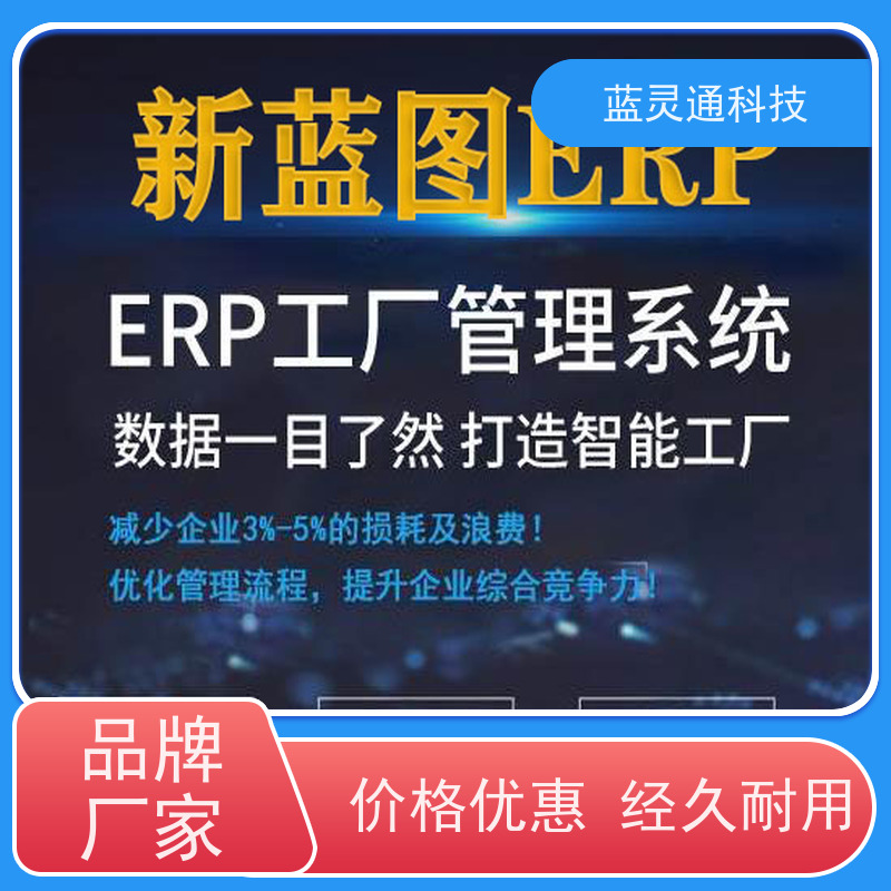 蓝灵通ERP 东莞 财务管理软件 实力服务商 成功有保障