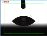成都水滴角测试 PCB板润湿性检测 优尔鸿信