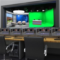 抠像系统设备 虚拟演播室搭建设计 演播室设备