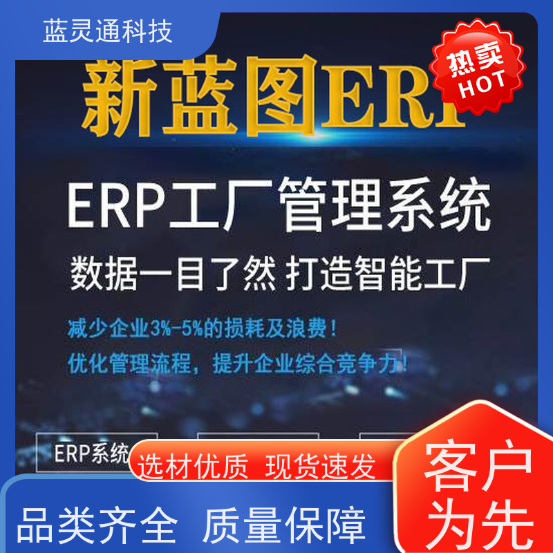 蓝灵通ERP 广州 企业管理软件 化繁为简 降本增效