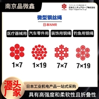 日本NMR微型钢绳结构直径0.15