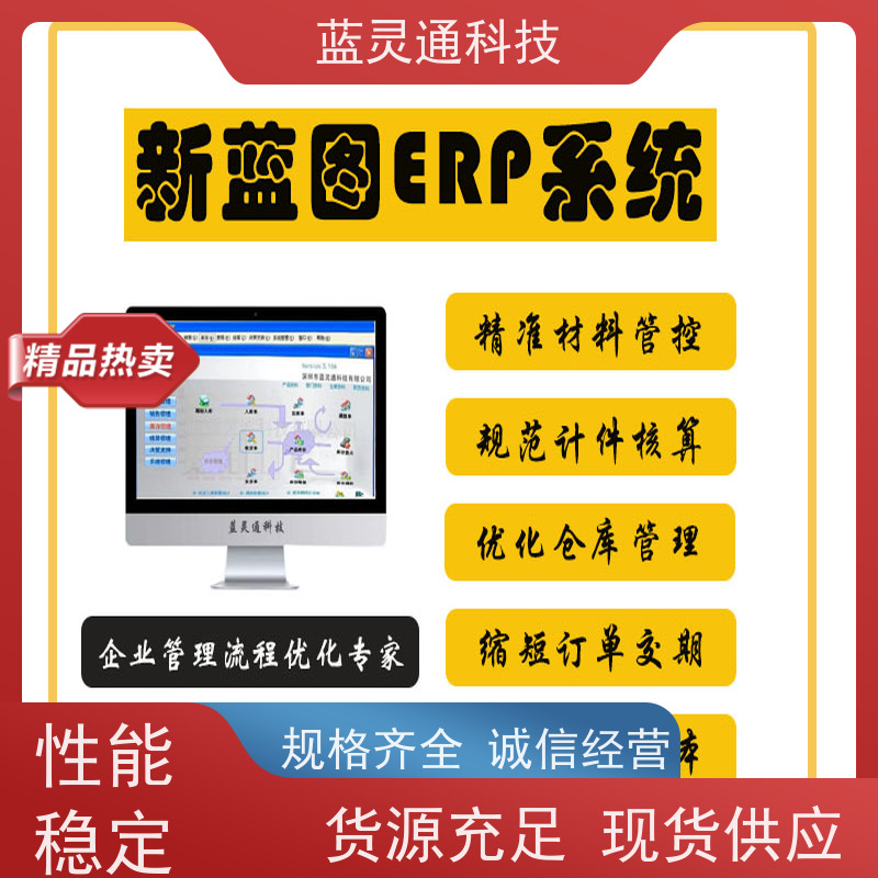 新蓝图ERP 财务管理软件 化繁为简 降本增效 高性价比