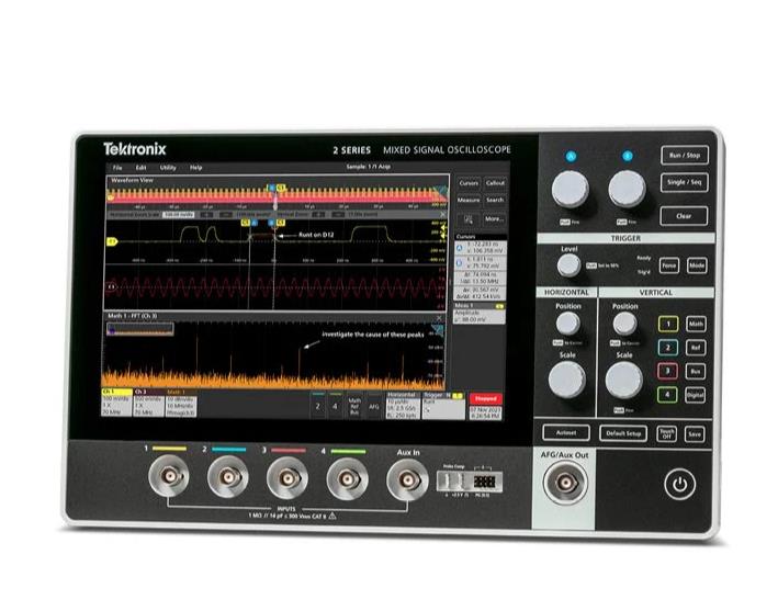 泰克Tektronix 示波器MOS24 2-BW-200 控制器局域网CAN总线测试