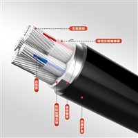 万州电力电缆YJLV一芯两芯三芯国标铝芯电缆工程线  交投电线电缆