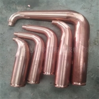 C18150铬锆铜导电嘴 铬锆铜电极帽 铬锆铜弯头焊接电极