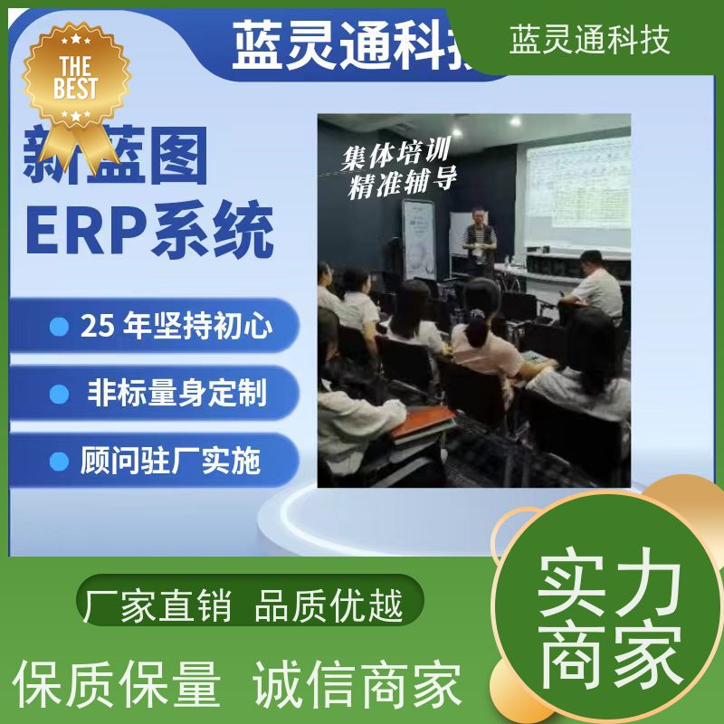 蓝灵通 供应链管理软件 定制/设计个性化ERP方案 简洁易学易用