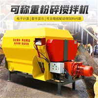 tmr草料搅拌机 养牛场饲草日粮制备机 五立方牧草搅草机