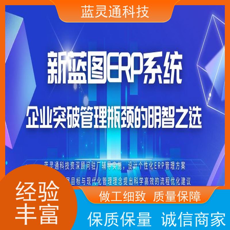 新蓝图ERP系统 潮汕 中小企业管理软件 资深顾问驻厂服务 高效落地