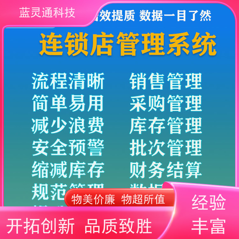 蓝灵通ERP 库存管理软件 高效实施 一步到位 简洁易学易用