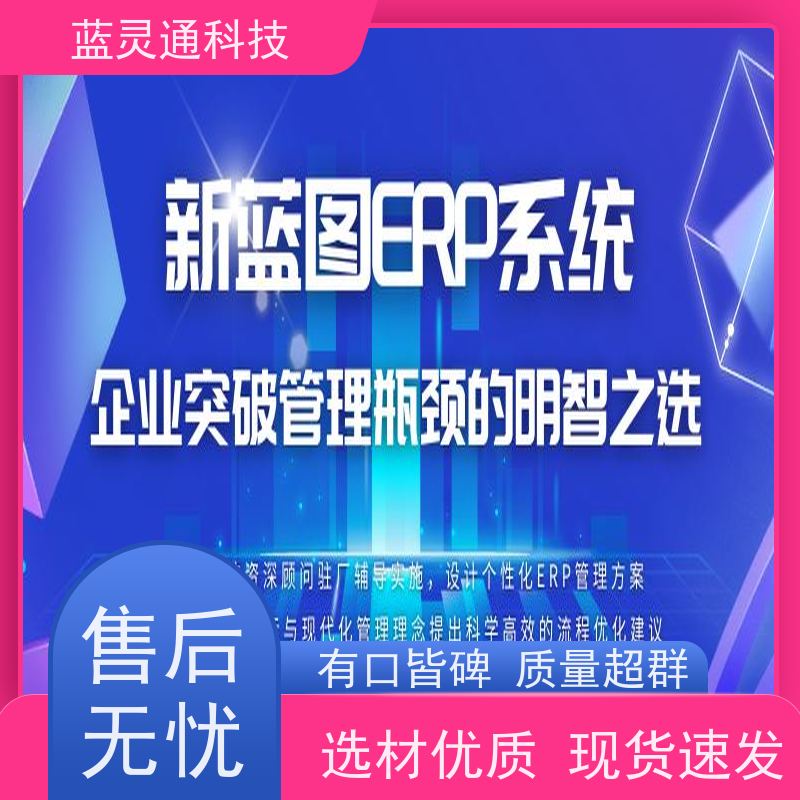 新蓝图ERP 东莞 中小企业管理软件 20年老品牌 高效落地 不走弯路