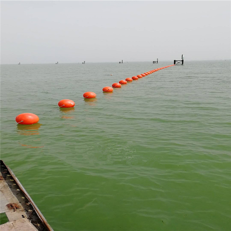 批发泡沫浮球塑料中通漂实心浮漂拦污海上航标插旗警示浮球