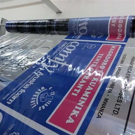 PVC透明膜卷材床垫包装，压延膜印刷，高效保护床垫的薄膜选择