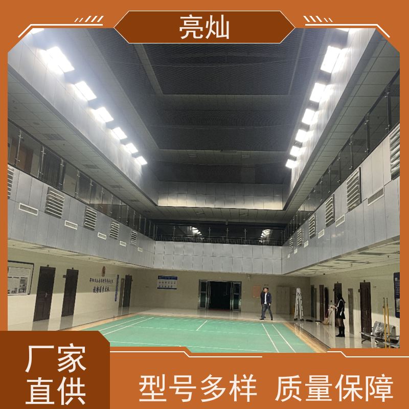 亮灿  高效不眩光 羽毛球馆格栅灯  可设计定制灯具