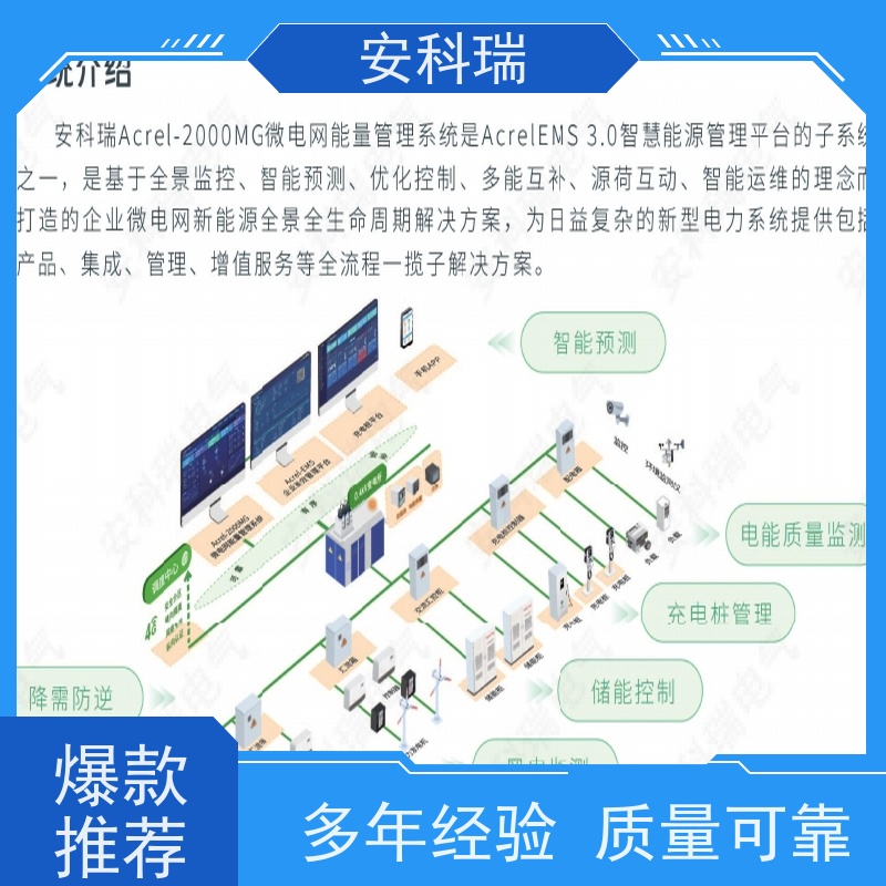 安科瑞 AcrelEMS 3.0 综合智慧能源管理平台 数字化能效，可视化安全