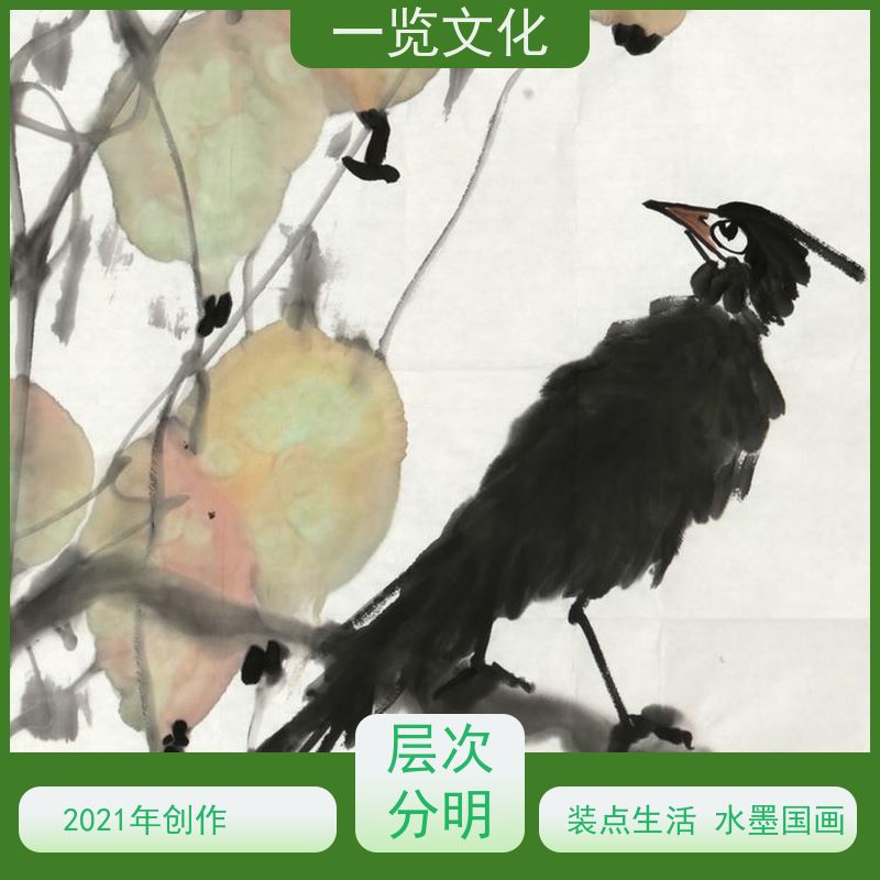 一览文化出售曾圣《芦苇小鸟》有合影毛笔画作欣赏  题材丰富