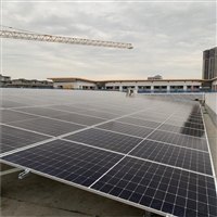 学校太阳能光伏发电 投资收益 光伏板安装 并网发电系统方案550W