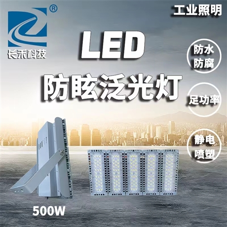 长禾照明LED防眩泛光灯足功率工业灯