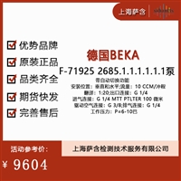 德国BEKA F-71925 2685.1.1.1.1.1.1泵