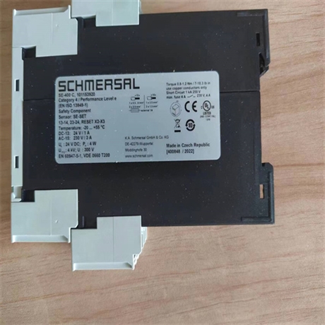 SCHMERSAL安全继电器SRB301MC-24V质保