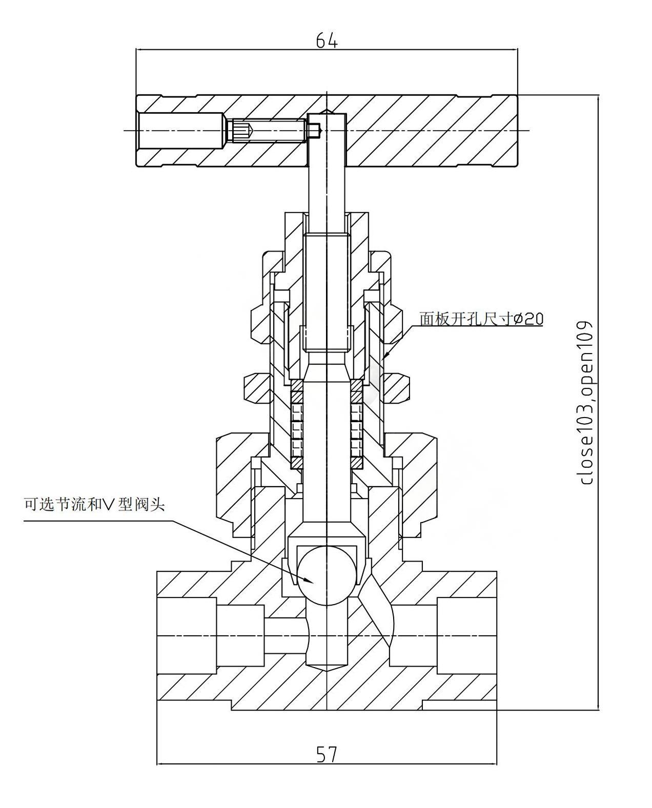 管道控制阀 温度调节阀 管道式氧气减压器 共面法兰五阀组（出口