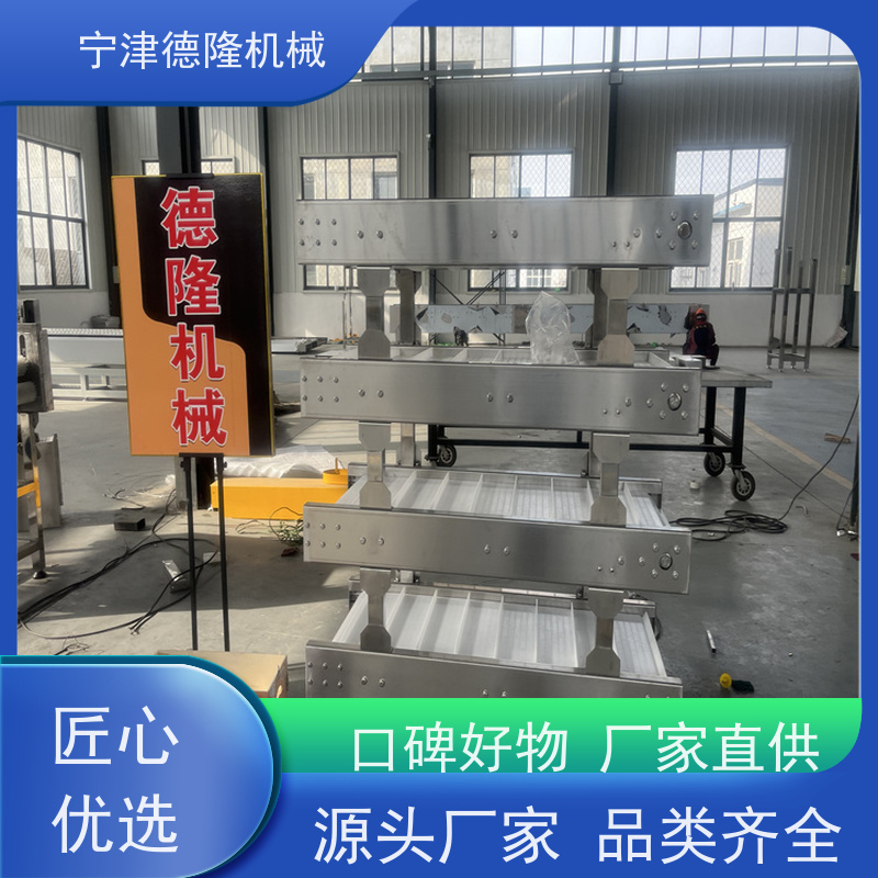 德隆 工厂车间包装台 装卸车伸缩输送设备 可定制规格