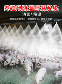 重庆云阳养殖棚喷雾消毒降温设备