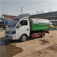 上海  东风挂桶垃圾车自装卸垃圾车