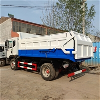 重庆  国六挂桶垃圾车侧挂桶垃圾车