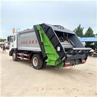 上海  国六挂桶垃圾车价格侧挂桶垃圾车
