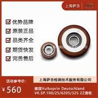 德国Vulkoprin Deutschland VK.SP.100/25/6205/325 ZZ滑轮