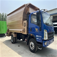  肉牛养殖场喂料机 布料均匀撒料车 草料双侧下料撒草机