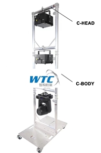 智构厂家制造可移动铝合金C-BODY灯车