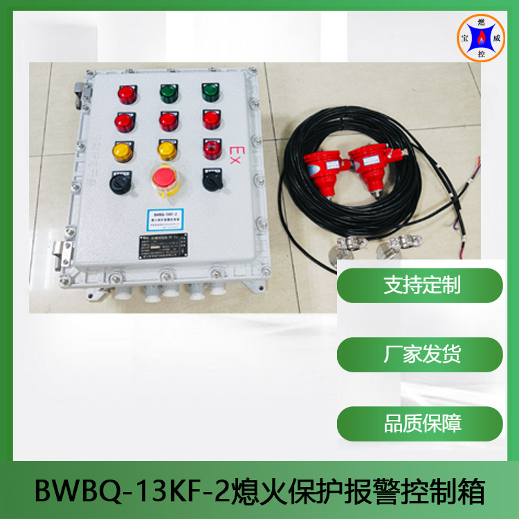 宝威燃控供应 BWBQ -13KF-2工厂中间包熄火报警装置 双路输出