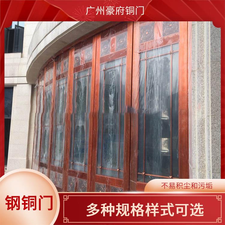 别墅防盗钢铜门 来图供应 隔热保温 豪府 使用寿命长