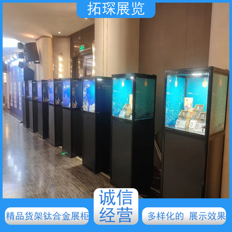 拓琛 高达动漫模型展柜 茶叶展示柜 外观亮丽 效果大气 按需求定制